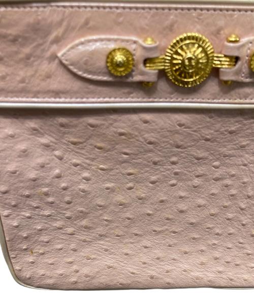 VERSACE（ヴェルサーチェ）VERSACE (ヴェルサーチェ) ハンドバッグ ピンクの古着・服飾アイテム