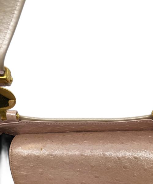 VERSACE（ヴェルサーチェ）VERSACE (ヴェルサーチェ) ハンドバッグ ピンクの古着・服飾アイテム