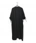 ENFOLD (エンフォルド) Comfortable Twill BIGシルエットドレス ブラック サイズ:38：13000円