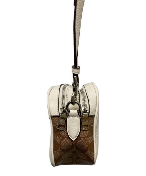 COACH（コーチ）COACH (コーチ) DISNEY (ディズニー) ショルダーバッグ アイボリー×ベージュの古着・服飾アイテム