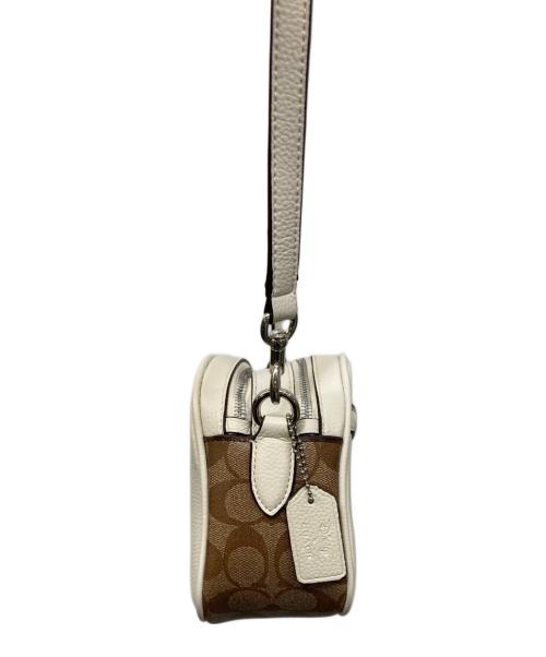 COACH（コーチ）COACH (コーチ) DISNEY (ディズニー) ショルダーバッグ アイボリー×ベージュの古着・服飾アイテム