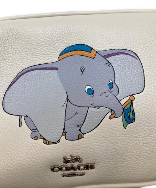 COACH（コーチ）COACH (コーチ) DISNEY (ディズニー) ショルダーバッグ アイボリー×ベージュの古着・服飾アイテム
