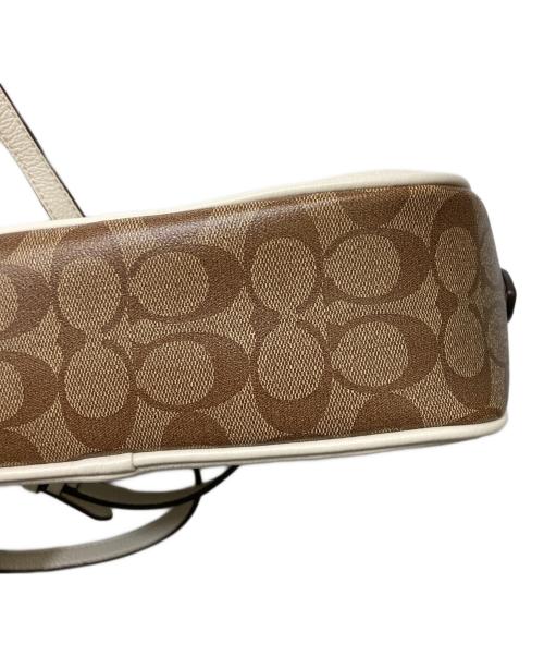 COACH（コーチ）COACH (コーチ) DISNEY (ディズニー) ショルダーバッグ アイボリー×ベージュの古着・服飾アイテム