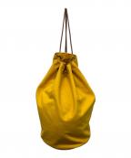 HERMESエルメス）の古着「ポロション ミミル ナップサック」｜イエロー