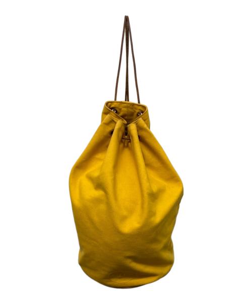 HERMES（エルメス）HERMES (エルメス) ポロション ミミル ナップサック イエローの古着・服飾アイテム