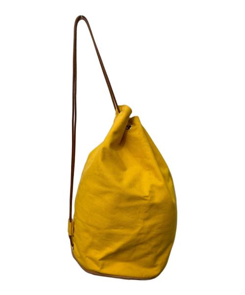 HERMES（エルメス）HERMES (エルメス) ポロション ミミル ナップサック イエローの古着・服飾アイテム