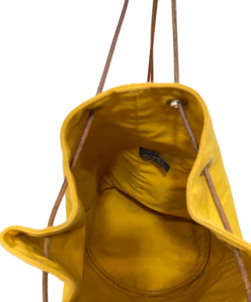 HERMES（エルメス）HERMES (エルメス) ポロション ミミル ナップサック イエローの古着・服飾アイテム