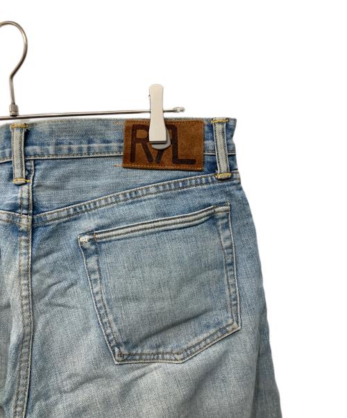 RRL（ダブルアールエル）RRL (ダブルアールエル) スリムフィットセルヴィッジデニムパンツ インディゴ サイズ:32の古着・服飾アイテム