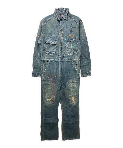 KAPITAL（キャピタル）KAPITAL (キャピタル) デニムジャンプスーツ インディゴ サイズ:3の古着・服飾アイテム