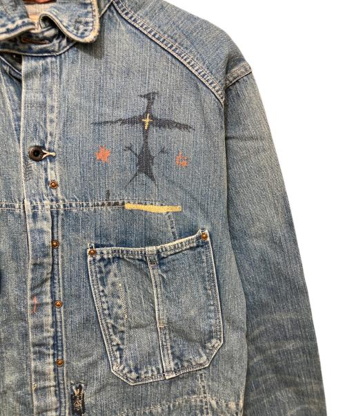 KAPITAL（キャピタル）KAPITAL (キャピタル) デニムジャンプスーツ インディゴ サイズ:3の古着・服飾アイテム