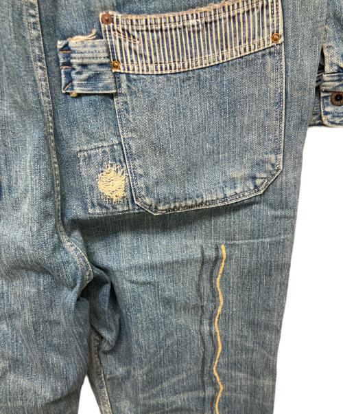 KAPITAL（キャピタル）KAPITAL (キャピタル) デニムジャンプスーツ インディゴ サイズ:3の古着・服飾アイテム