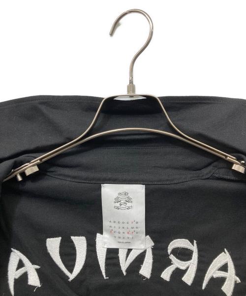 stof（ストフ）stof (ストフ) Linen UTAGE Embroi Blouson ブラック サイズ:Mの古着・服飾アイテム