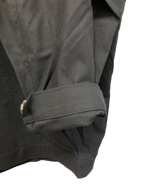 stof（ストフ）stof (ストフ) Linen UTAGE Embroi Blouson ブラック サイズ:Mの古着・服飾アイテム