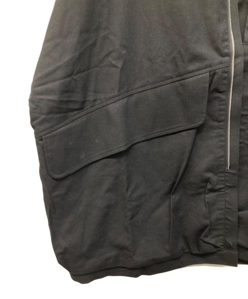 stof（ストフ）stof (ストフ) Linen UTAGE Embroi Blouson ブラック サイズ:Mの古着・服飾アイテム