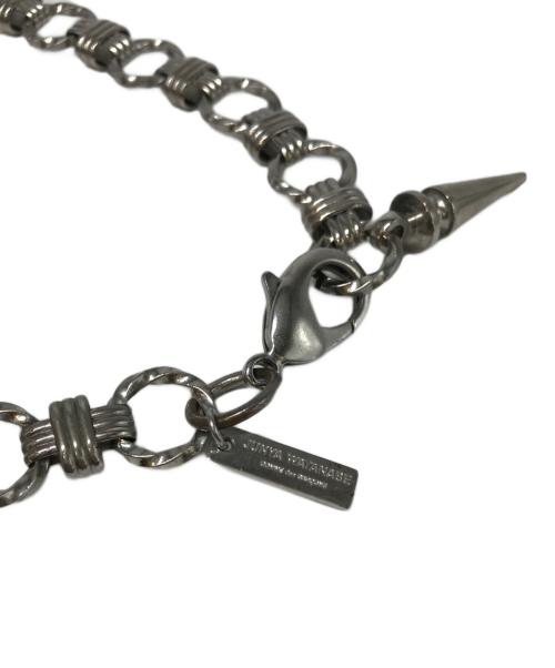 JUNYA WATANABE COMME des GARCONS（ジュンヤワタナベ コムデギャルソン）JUNYA WATANABE COMME des GARCONS (ジュンヤワタナベ コムデギャルソン) スタッズネックレス シルバーの古着・服飾アイテム