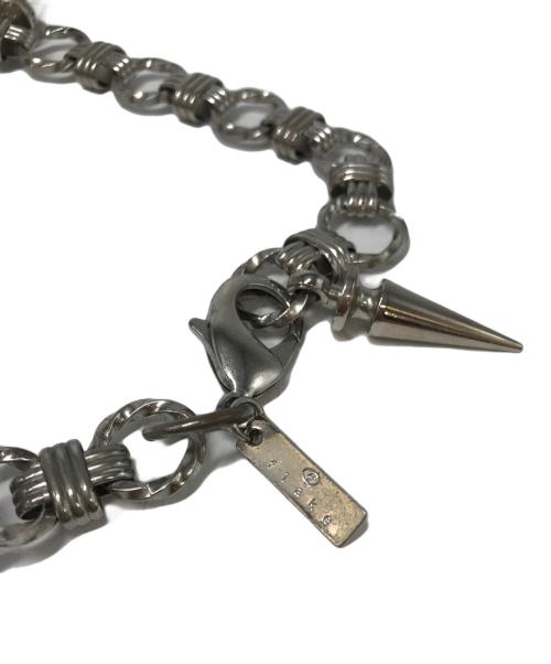 JUNYA WATANABE COMME des GARCONS（ジュンヤワタナベ コムデギャルソン）JUNYA WATANABE COMME des GARCONS (ジュンヤワタナベ コムデギャルソン) スタッズネックレス シルバーの古着・服飾アイテム