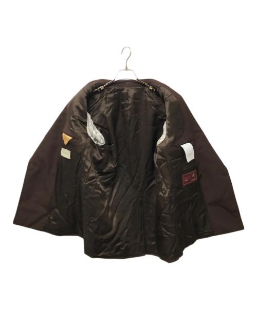GUCCI（グッチ）GUCCI (グッチ) ダブルブレストジャケット ブラウン サイズ:48の古着・服飾アイテム