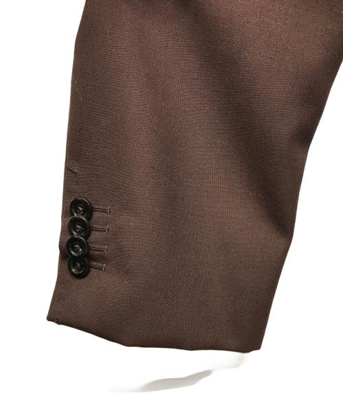 GUCCI（グッチ）GUCCI (グッチ) ダブルブレストジャケット ブラウン サイズ:48の古着・服飾アイテム