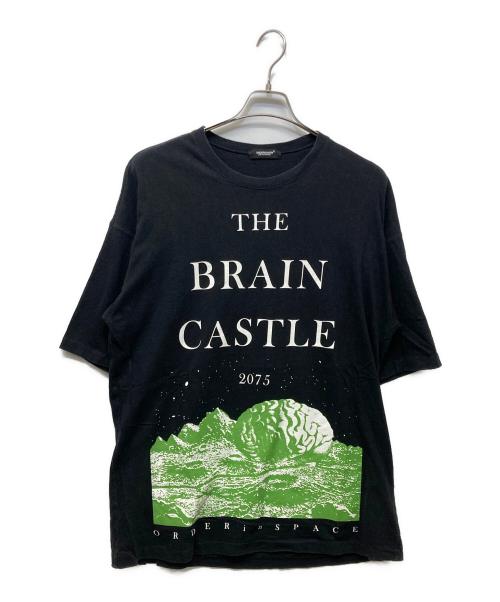 UNDERCOVER（アンダーカバー）UNDERCOVER (アンダーカバー) ビッグシルエット 両面プリントTシャツ ブラック サイズ:2の古着・服飾アイテム