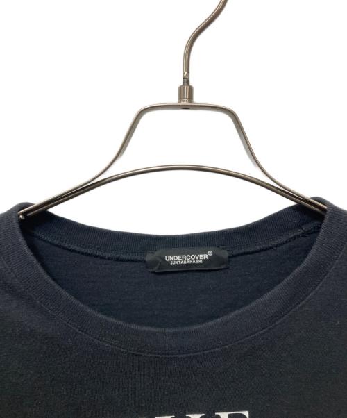 UNDERCOVER（アンダーカバー）UNDERCOVER (アンダーカバー) ビッグシルエット 両面プリントTシャツ ブラック サイズ:2の古着・服飾アイテム