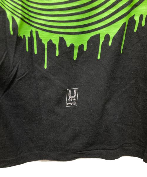 UNDERCOVER（アンダーカバー）UNDERCOVER (アンダーカバー) ビッグシルエット 両面プリントTシャツ ブラック サイズ:2の古着・服飾アイテム