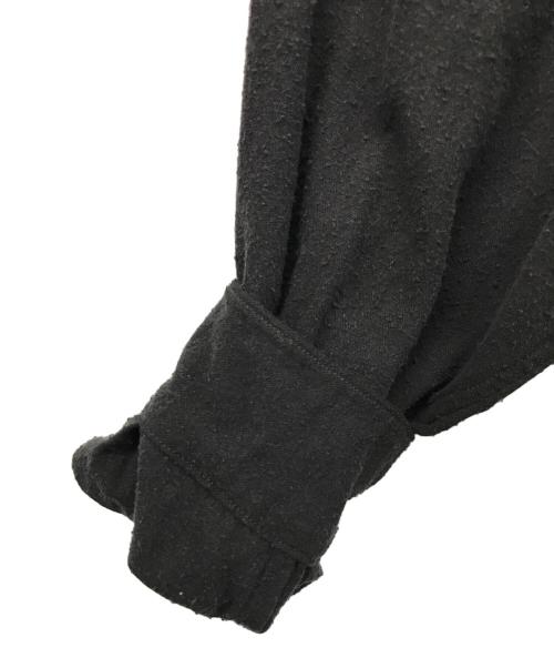 COMOLI（コモリ）COMOLI (コモリ) シルクノイル シャツジャケット ブラック サイズ:3の古着・服飾アイテム