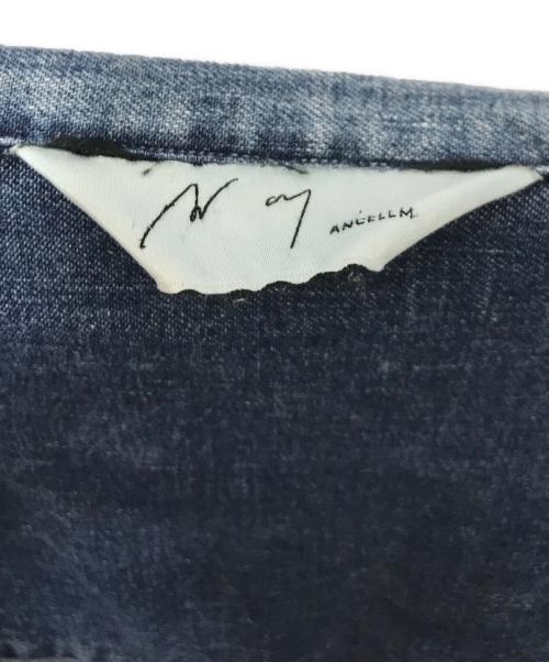 ANCELLM（アンセルム）ANCELLM (アンセルム) DENIM WESTERN SHIRT ブルー サイズ:3の古着・服飾アイテム