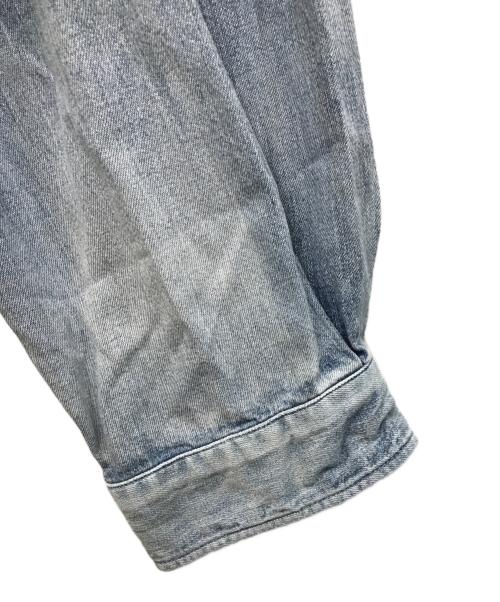ANCELLM（アンセルム）ANCELLM (アンセルム) DENIM WESTERN SHIRT ブルー サイズ:3の古着・服飾アイテム