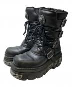 NEW ROCKニューロック）の古着「サイドジップブーツ」｜ブラック