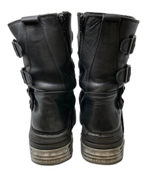 NEW ROCK（ニューロック）NEW ROCK (ニューロック) サイドジップブーツ ブラック サイズ:39の古着・服飾アイテム