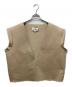 MM6 Maison Margiela（エムエムシックスメゾンマルジェラ）の古着「スキッパーベスト」｜ベージュ