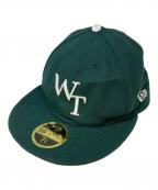 New Era×WTAPSニューエラ×ダブルタップス）の古着「ポリツイル ロープロファイルキャップ」｜グリーン