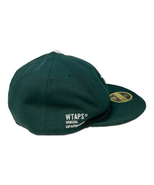 New Era（ニューエラ）New Era (ニューエラ) WTAPS (ダブルタップス) ポリツイル ロープロファイルキャップ グリーンの古着・服飾アイテム