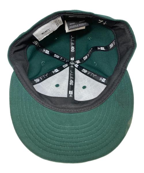 New Era（ニューエラ）New Era (ニューエラ) WTAPS (ダブルタップス) ポリツイル ロープロファイルキャップ グリーンの古着・服飾アイテム
