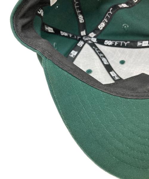 New Era（ニューエラ）New Era (ニューエラ) WTAPS (ダブルタップス) ポリツイル ロープロファイルキャップ グリーンの古着・服飾アイテム