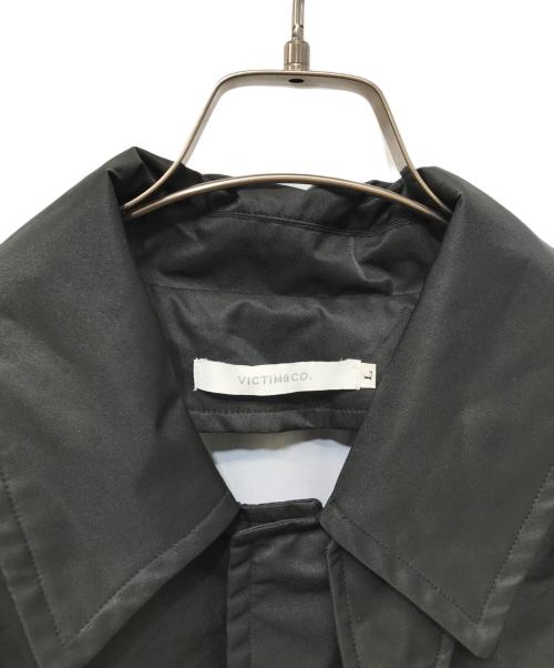 VICTIM（ヴィクティム）VICTIM (ヴィクティム) BIG CORCH JACKET ブラック サイズ:Lの古着・服飾アイテム