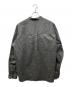 VICTIM (ヴィクティム) LINEN BIG SHIRT グレー サイズ:2：6000円