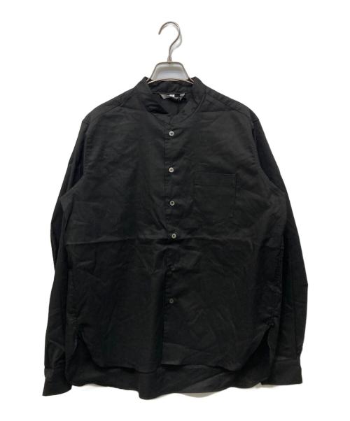 VICTIM（ヴィクティム）VICTIM (ヴィクティム) LINEN BIG SHIRT ブラック サイズ:1の古着・服飾アイテム