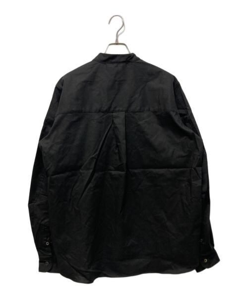 VICTIM（ヴィクティム）VICTIM (ヴィクティム) LINEN BIG SHIRT ブラック サイズ:1の古着・服飾アイテム