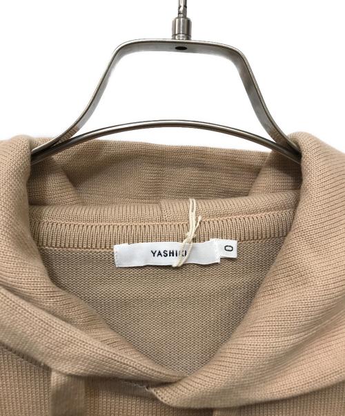 yashiki（ヤシキ）yashiki (ヤシキ) Fuyuki Hoodie ベージュの古着・服飾アイテム