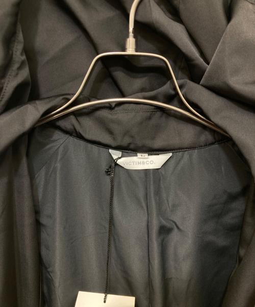 VICTIM（ヴィクティム）VICTIM (ヴィクティム) フーデッドコート ブラック サイズ:Lの古着・服飾アイテム