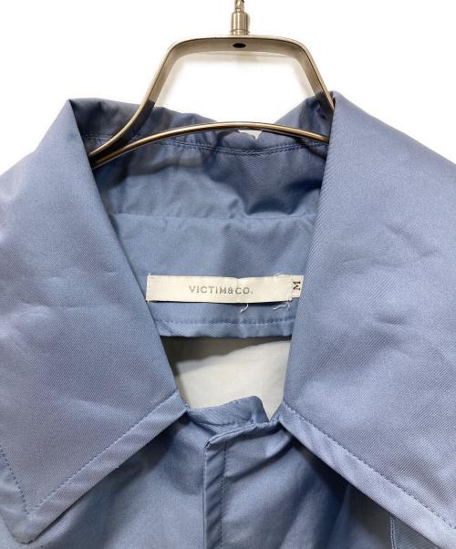 VICTIM（ヴィクティム）VICTIM (ヴィクティム) コーチジャケット ブルー サイズ:Mの古着・服飾アイテム