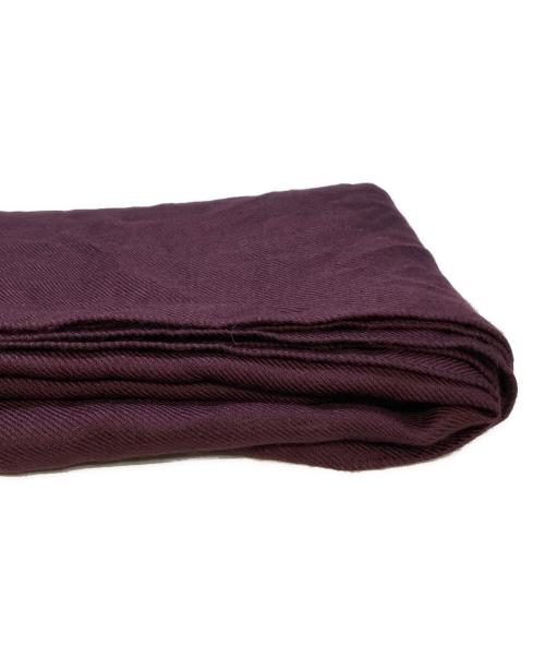 LORO PIANA（ロロピアーナ）LORO PIANA (ロロピアーナ) カシミヤ×シルク大判ストール ボルドーの古着・服飾アイテム