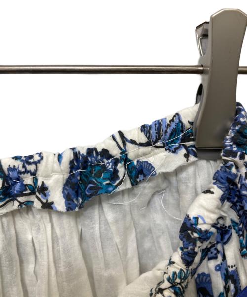 MARIHA（マリハ）MARIHA (マリハ) 草原の虹のスカート ホワイト×ブルー サイズ:FREEの古着・服飾アイテム