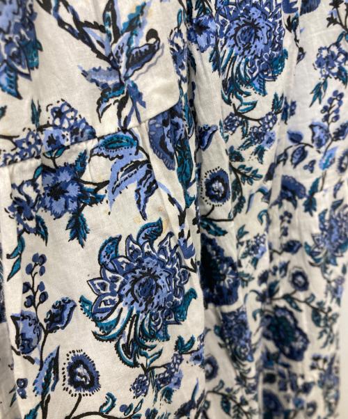 MARIHA（マリハ）MARIHA (マリハ) 草原の虹のスカート ホワイト×ブルー サイズ:FREEの古着・服飾アイテム