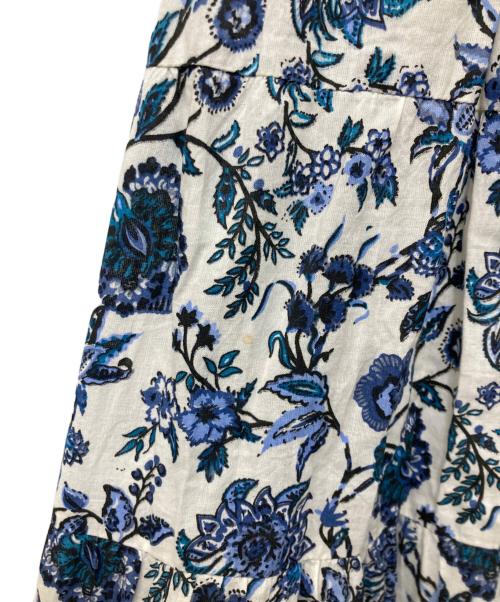 MARIHA（マリハ）MARIHA (マリハ) 草原の虹のスカート ホワイト×ブルー サイズ:FREEの古着・服飾アイテム