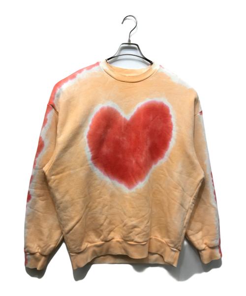 Acne studios（アクネ ストゥディオス）ACNE STUDIOS (アクネ ストゥディオス) Heart Sweatshirt ピンク サイズ:XXSの古着・服飾アイテム