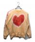 ACNE STUDIOS（アクネ ストゥディオス）の古着「Heart Sweatshirt」｜ピンク