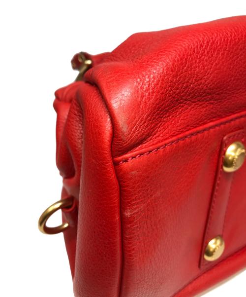 Marc by Marc Jacobs（マークバイマークジェイコブス）Marc by Marc Jacobs (マークバイマークジェイコブス) BABY GROOVEE 2WAYバッグ レッドの古着・服飾アイテム