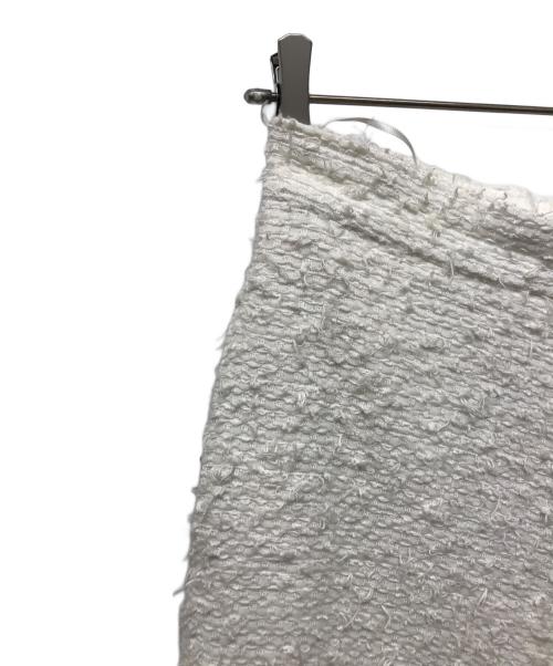 MADISON BLUE（マディソンブルー）MADISON BLUE (マディソンブルー) ツイードワイドパンツ ホワイト サイズ:00の古着・服飾アイテム